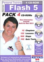 Macromedia Flash 5 Training for Macintosh By Keyko артикул 3928c.